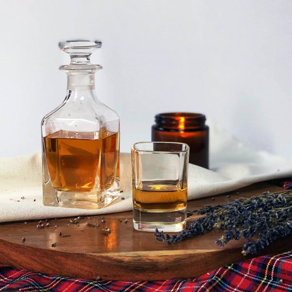 Burns Drinks Decanter and Square Dram Scottish Gifts