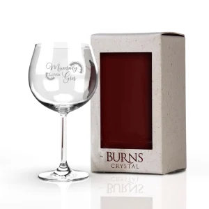 Engraved Jura Gin Goblet, Gin Mum | Mothers Day Gin Gifts