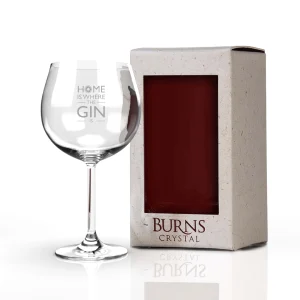 Jura Gin Goblet| Home Is Where The Gin Is, Personalised Gift