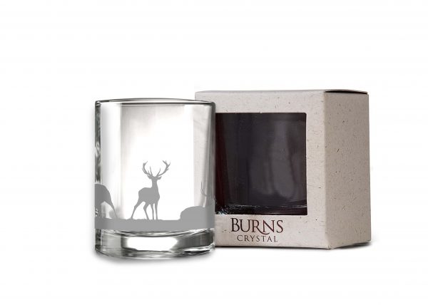 Burns Scottish Gift Skyline Range Stag | Stag gifts