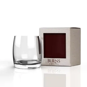 Burns Whisky Tumbler - Burns Crystal, Scottish Gifts, Whisky Gifts
