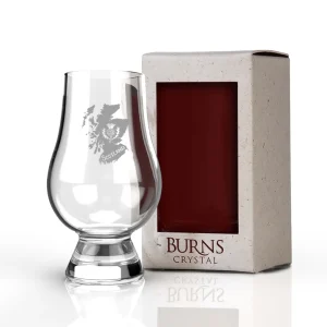 Scottish Gifts: The Glencairn Glass with Scotland Map Design