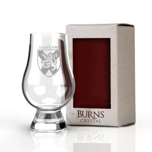 Crystal Scottish Gifts | Glencairn Glass Saltire Lion