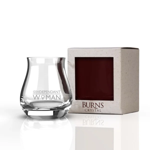 Glencairn Mixer Glass - Gin Dependent Woman - Burns Crystal