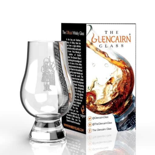 Glencairn Glass | Engraved with Scottish Piper design, Scotland Whisky Gifts