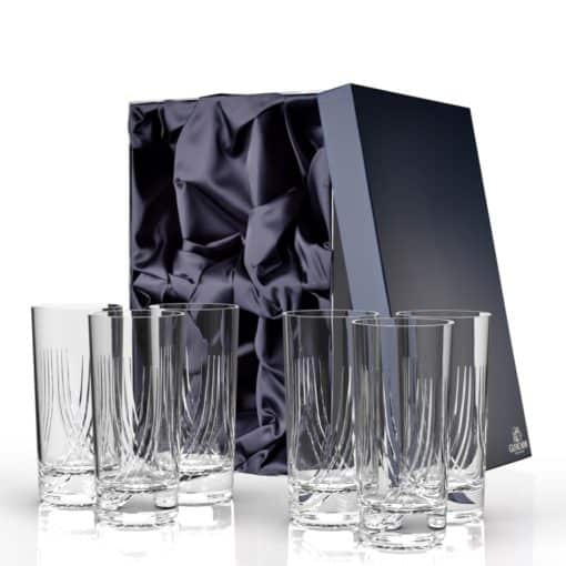 Montrose Highball Set of 6 | Highball Glassware | Glencairn Crystal