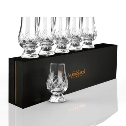 Cut Glencairn Glass | Whisky cut crystal gift set of 6