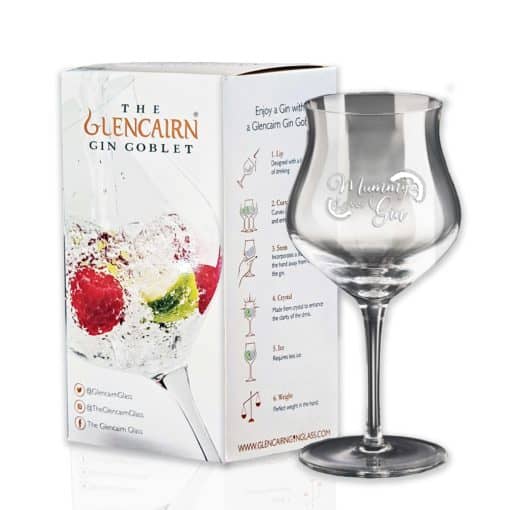 Glencairn Gin Goblet | "Mummy Loves Gin" | Mother's day gift