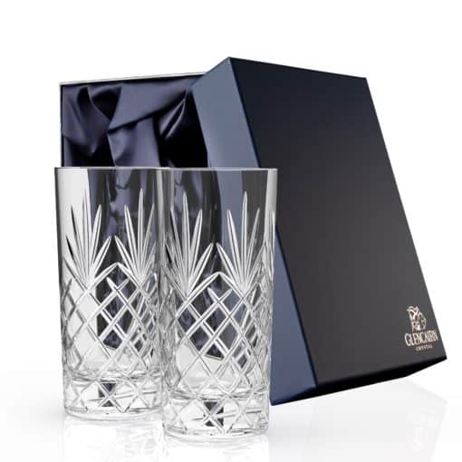 Edinburgh Highball Set of 2 | Cocktail Glasses | Glencairn Crystal