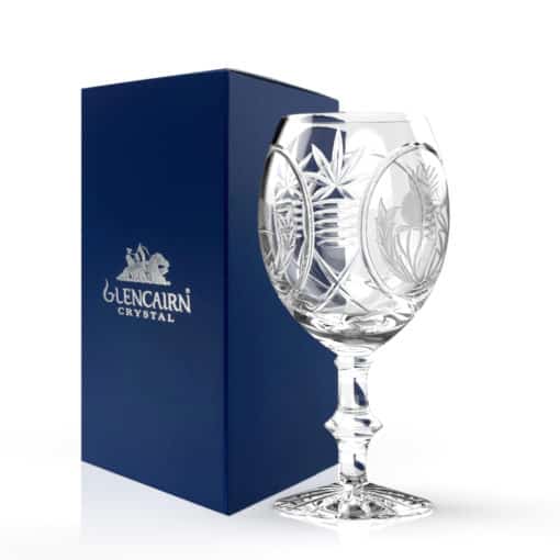 Glencairn Crystal <div class="et_pb_module et_pb_wc_description et_pb_wc_description_0 et_pb_bg_layout_light et_pb_text_align_left"> <div class="et_pb_module_inner"> If you are in need of a beautifully hand cut wine glass then look no further than the <a href="https://glencairn.co.uk/product/edinburgh-wine-goblet">Edinburgh Wine Goblet</a>. The <a href="https://glencairn.co.uk/product-category/collections/edinburgh">Edinburgh</a> collection is our ultimate interpretation of traditional cut crystal. The six glasses are supplied in a luxurious navy gift box lined with navy satin, perfect for gifting to someone special. <strong>Please note: this product is not available for personalisation. Have a look at the <a href="https://glencairn.co.uk/product-category/collections/skye">Skye glassware collection</a> if you would like the same cut crystal engraved.</strong> </div> </div>