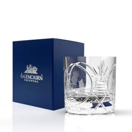 Glencairn Crystal The <a href="https://glencairn.co.uk/product-category/collections/montrose/">Bothwell</a> collection features an incredibly traditional yet elegant hand cut pattern on high quality mouthblown crystal and was the first glassware range to emerge during the early days of Glencairn Crystal.The<a href="https://glencairn.co.uk/product/bothwell-goblet-thistle-cut/"> Bothwell Thistle Wine Goblet</a> has two panels cut with a thistle design and <strong>one</strong> blank panel for personalised crystal engraving. Supplied in a gift carton, the goblet is a lovely gift for those who like to drink their wine from a sturdy old-fashioned glass. If you're looking for an extra special wine gift, upgrade to a <a href="https://glencairn.co.uk/product/bothwell-thistle-wine-gift-set-of-2">beautiful gift set of two goblets</a>.