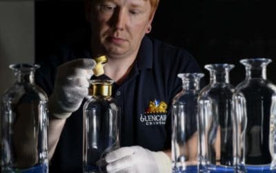 40 years at the cutting edge of crystal and glassware creation for Glencairn Crystal
