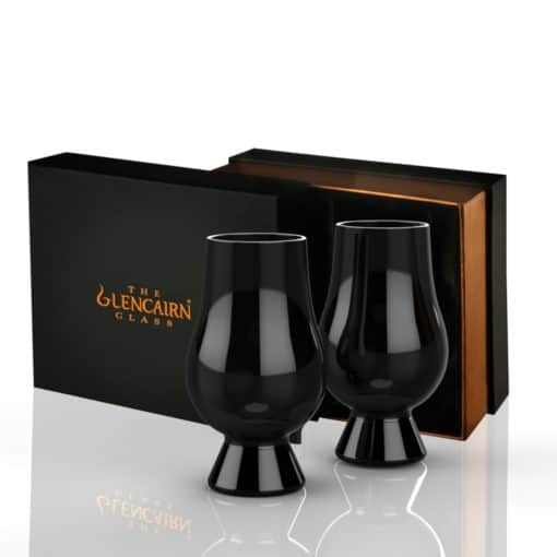 Blue Glencairn Glass Set of 2 | Whisky gift Set in presentation box